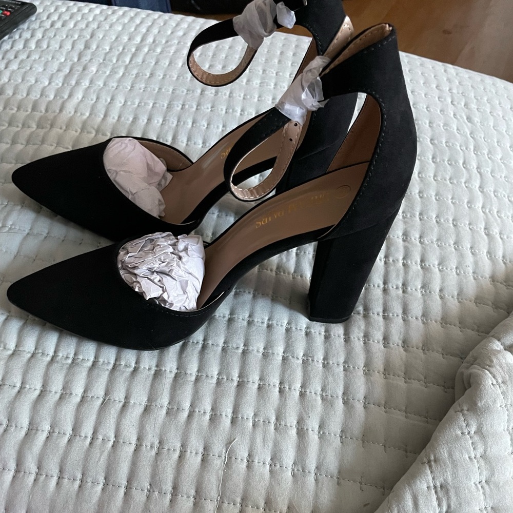 Black heels